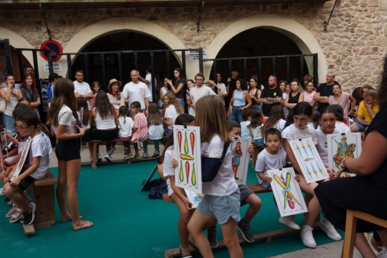 Olba recupera su famoso Guiñote Viviente durante sus fiestas mayores