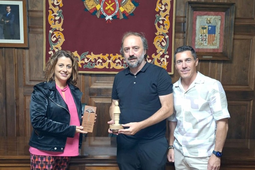 El Ayuntamiento de Teruel felicita a Diego Herrero tras sus últimos éxitos