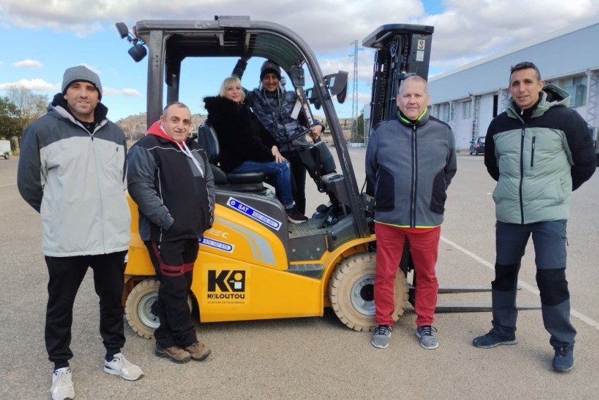 La Cámara de Teruel forma a conductores  de camión y autobús de entre 45 y 60 años