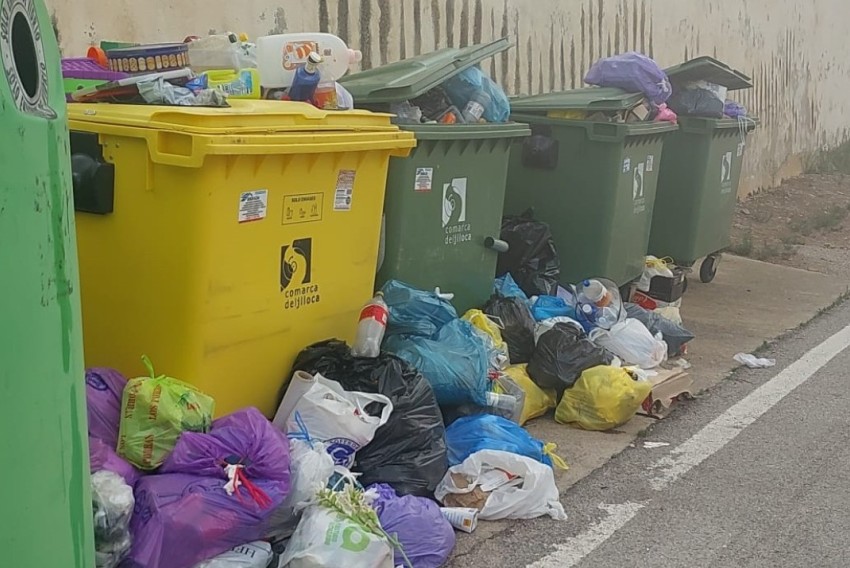 Teruel Existe pide que la Comarca del Jiloca ponga en marcha un servicio alternativo y urgente de recogida de basuras si vuelve a darse un incumplimiento por parte de FCC