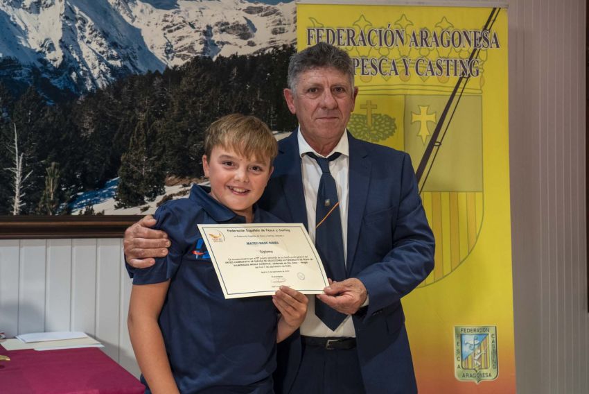 Mateo Broc logra plaza para el Mundial de pesca pero no podrá ir