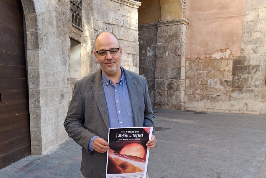 Ricardo Mosteo, presidente del Consejo Regulador de la DOP Jamón de Teruel/Paleta de Teruel: “Estamos incrementando  la entrada de producto en  los secaderos del Consejo”