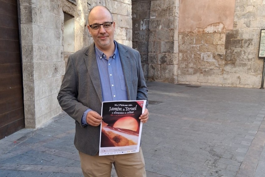 Ricardo Mosteo, presidente del Consejo Regulador de la DOP Jamón de Teruel/Paleta de Teruel: “Estamos incrementando  la entrada de producto en  los secaderos del Consejo”