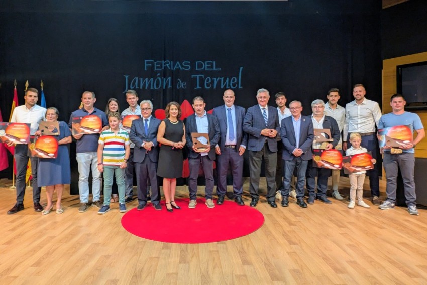 Soincar con su marca Arcoíris consigue la Medalla de Oro al mejor Jamón de Teruel DOP 2025