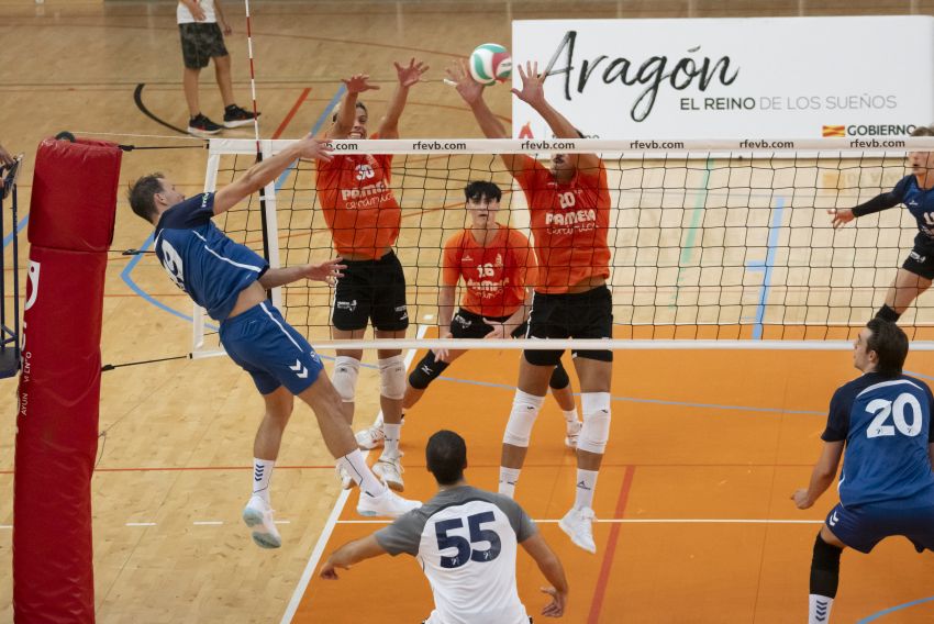 Pamesa Teruel vence a fuego lento a Soria (3-2) en su estreno en Los Planos