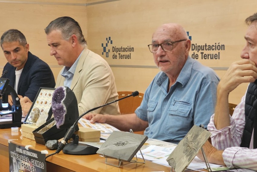 Utrillas celebra la III Feria Internacional de Minerales, Gemas y Fósiles con expositores de todo el mundo y actividades para todos los públicos
