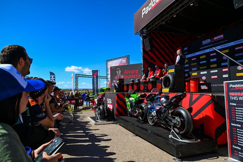 Motorland contará con actividades fuera de la pista para el fin de semana de Superbike