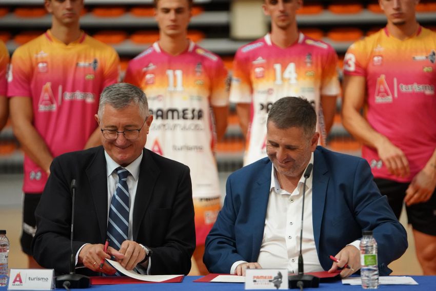 Turismo de Aragón ratifica su apoyo al Pamesa al renovar su patrocinio