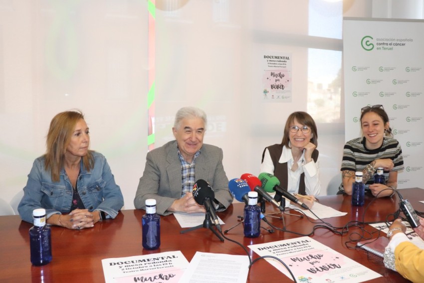 La AECC de Teruel presenta el documental ‘Mucho x Vivir’, 25 años de lucha y esperanza