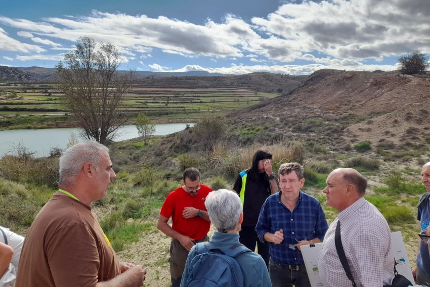 La III Feria de Minerales, Gemas  y Fósiles arranca con una visita geológica guiada a Oliete y Ariño