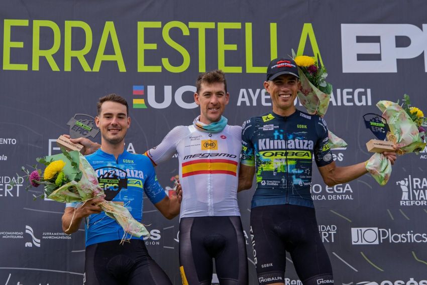 Roberto Bou se sube al podio de la Tierra Estella Epic 2025