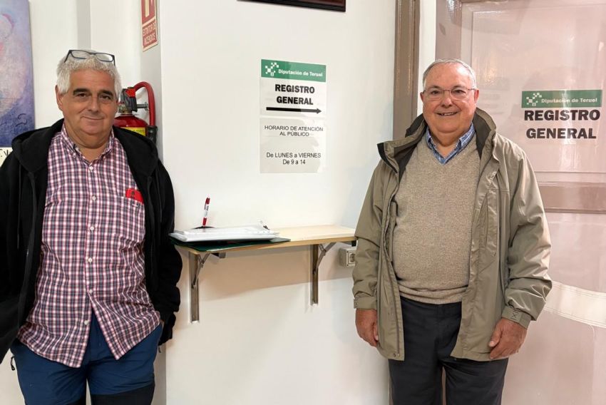 Los vecinos de Obón piden el arreglo de la carretera al Monasterio del Olivar, en Estercuel