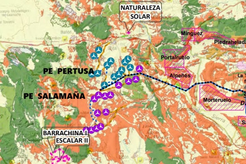 Teruel Existe denuncia en Fiscalía irregularidades en los proyectos de dos parques eólicos en Cosa