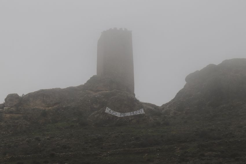 Prames restaurará  la torre del castillo de La Hoz de la Vieja