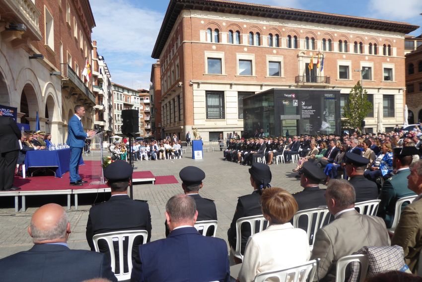 El 20% de los policías nacionales en Teruel son mujeres, dos puntos más que la media estatal