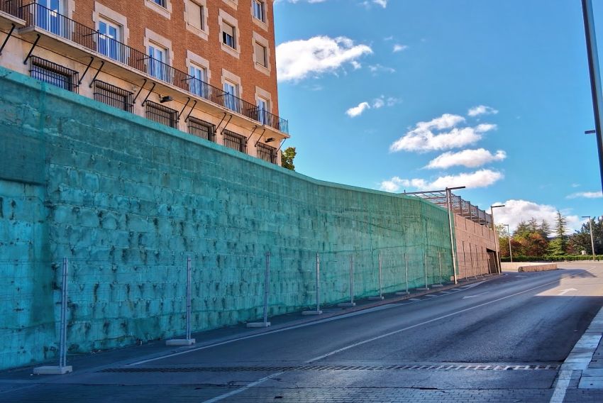 A licitación el arreglo  del muro exterior de la costanilla del Dean Buj