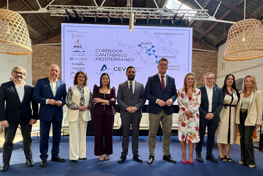 Los empresarios reivindican en Sagunto el eje ferroviario Cantábrico-Mediterráneo