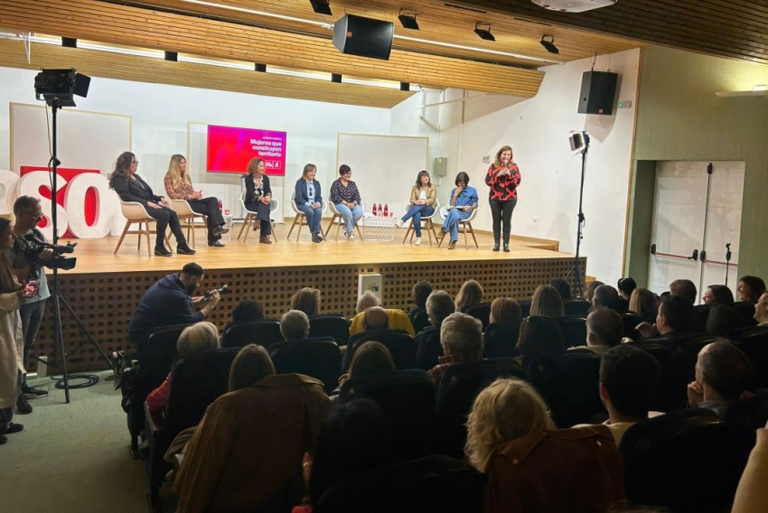 Alcaldesas socialistas aragonesas reivindican el papel de la mujer rural como un eje vertebrador