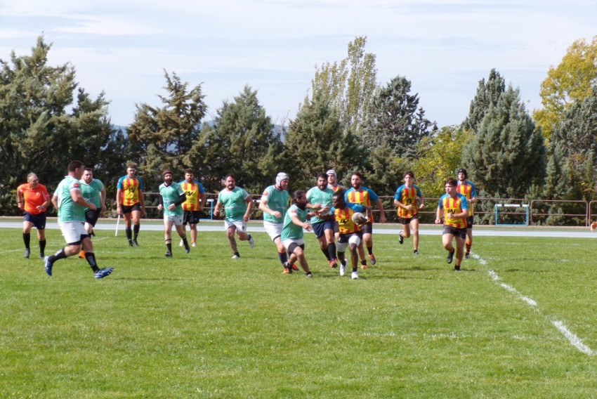 El Club Rugby Teruel se estrena en liga con derrota en casa ante Les Abelles