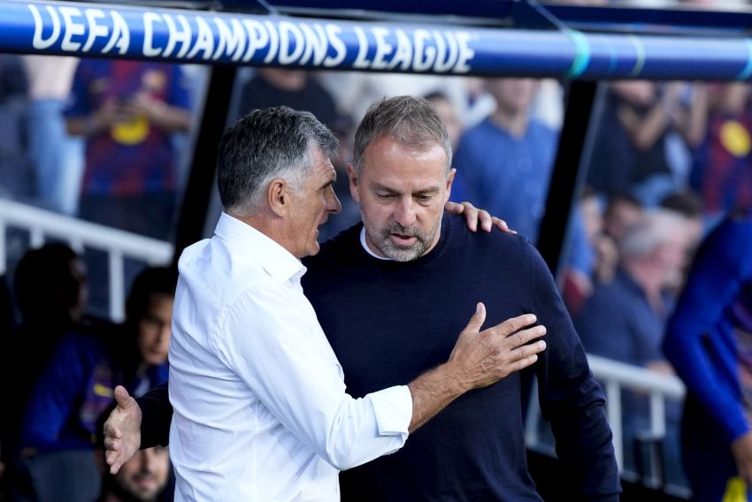 Juan Hernández, sin minutos en la goleada del Barcelona