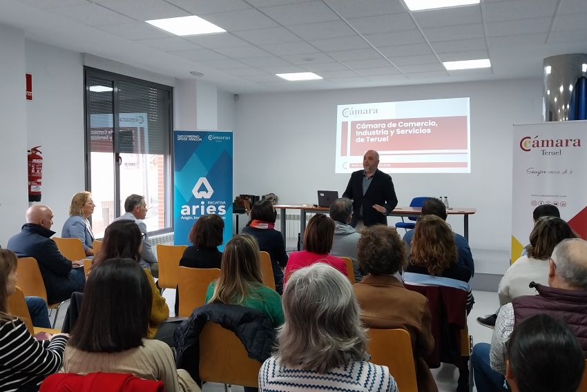 La Cámara de Comercio fortalece la red empresarial del Jiloca con un desayuno en Monreal del Campo