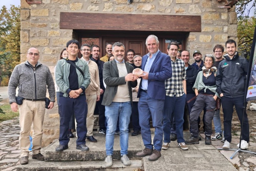 El Parque Micológico de la Comunidad de Albarracín recibe la máxima distinción del EMI por su buena gestión