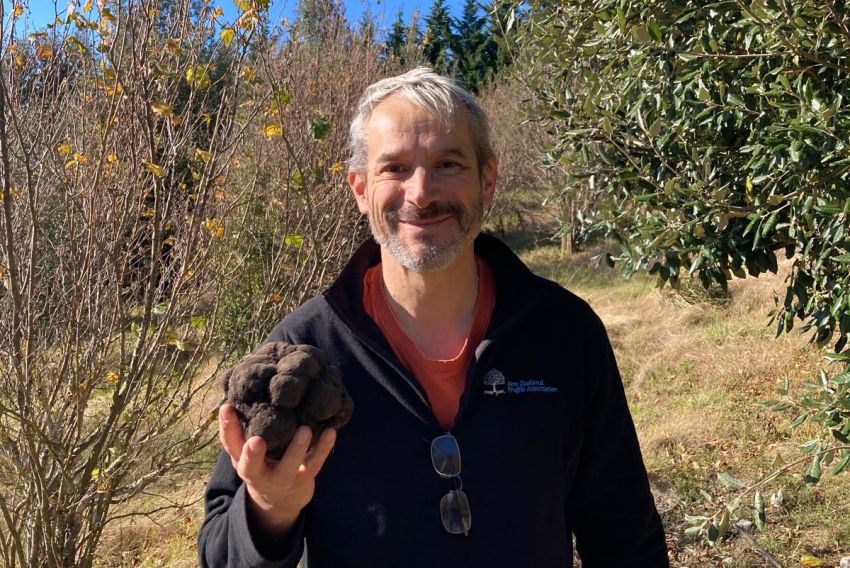 Alexis Guerin Laguette, propietario de una consultoría sobre trufa en Nueva Zelanda: “El desafío de Nueva Zelanda  es ahora desarrollar un mercado para la exportación de trufa”