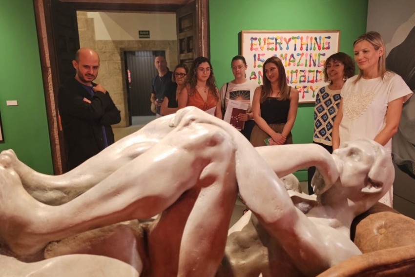 El Museo de Teruel celebra los magníficos datos que deja la exposición de Javier Jaén, segunda muestra más vista en la historia del centro