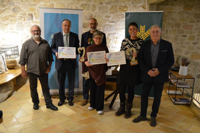 Terès & Antolín, Ana Omella y Mas dels Castellans, premiados en el Matarraña