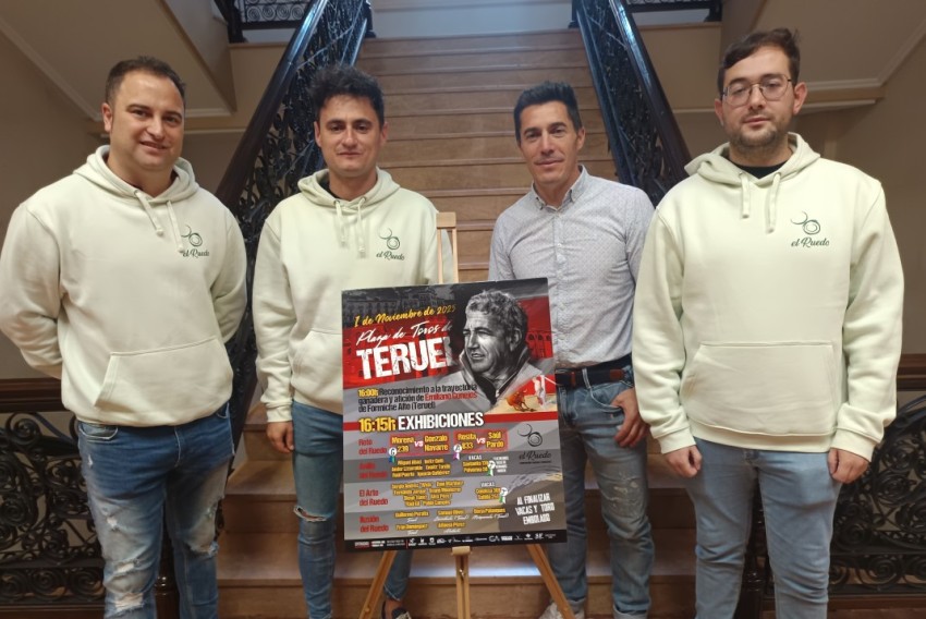 El festejo taurino organizado por El Ruedo finalmente sí se va a poder celebrar este sábado en la plaza de toros de Teruel