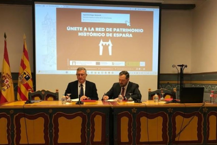 El Gobierno de Aragón colaborará con la Red de Patrimonio Histórico de España para favorecer la proyección turística y cultural del patrimonio aragonés