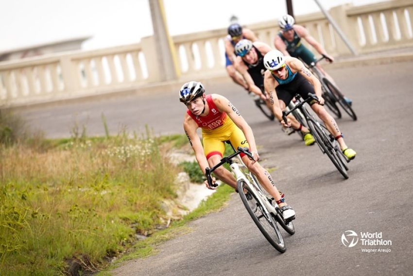 Izan Edo, octavo en la Copa del Mundo de triatlón Viña del Mar