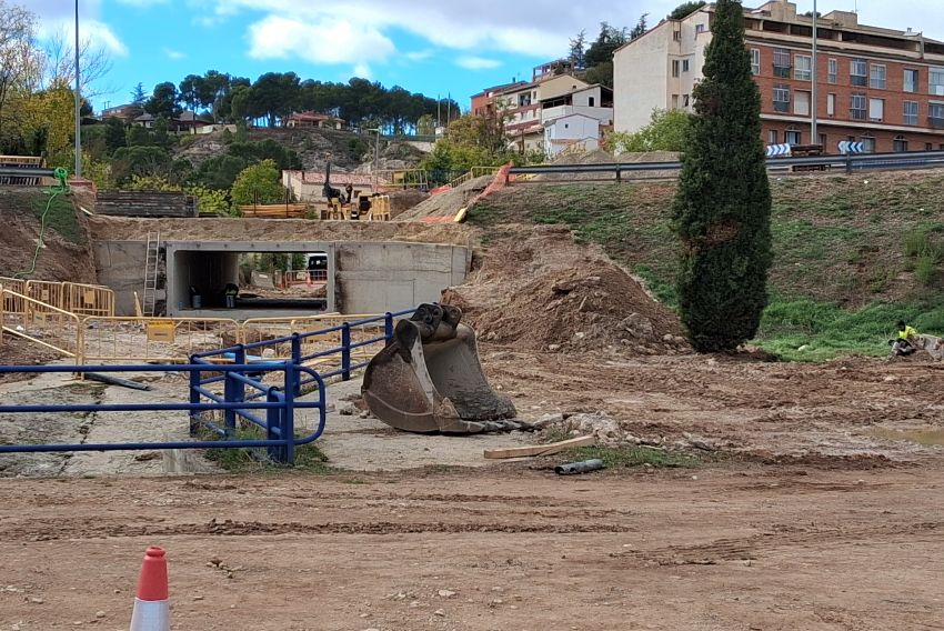 El acceso a Teruel por la entrada del Jorgito estará acabado en un máximo de 15 días
