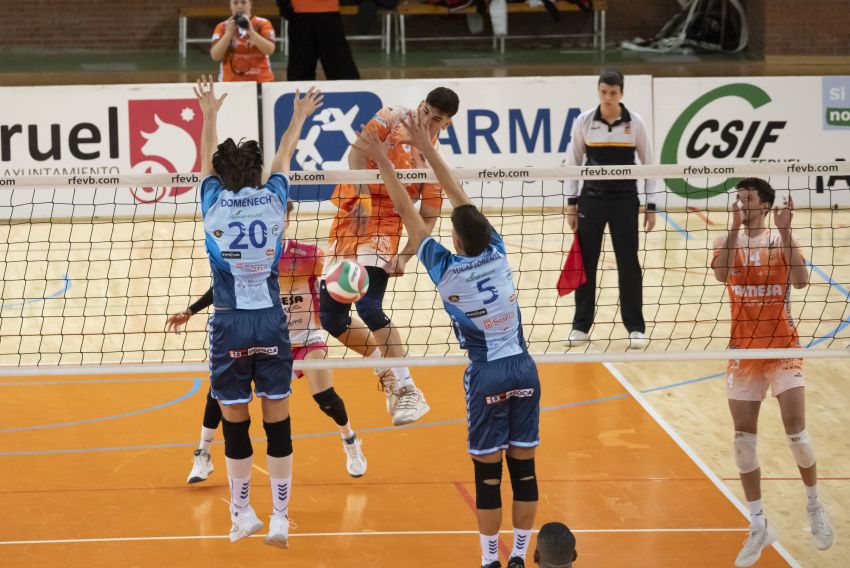 Grupo Herce Soria le saca los colores al Pamesa Teruel en el tercer partido de liga (0-3)