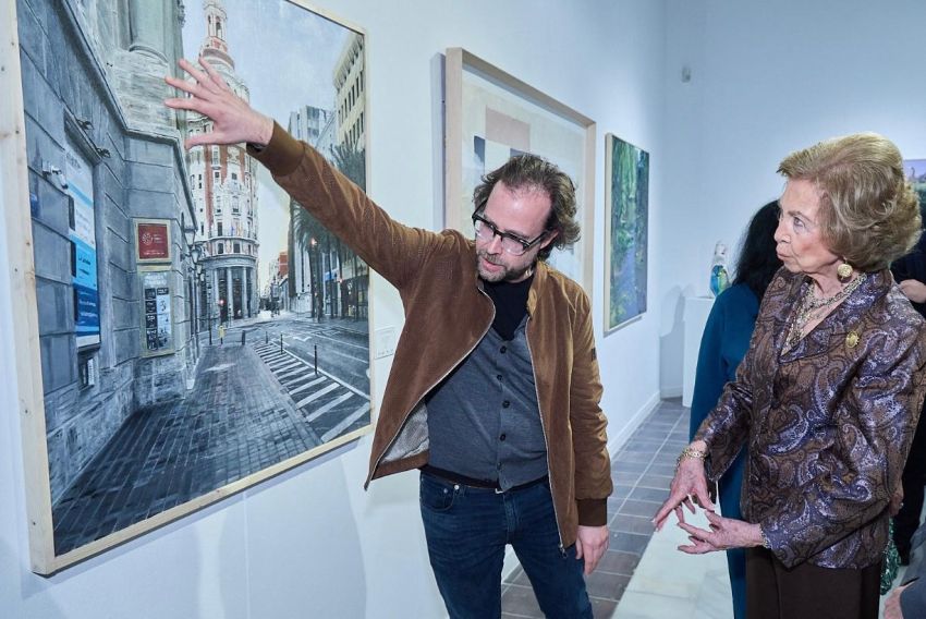 Diego Peribáñez, el artista  que esculpe su segunda  vida en madera policromada