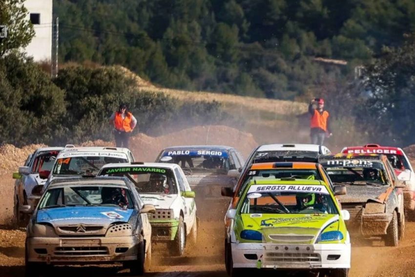 Aguaviva pone el broche al Campeonato de Aragón de Autocross