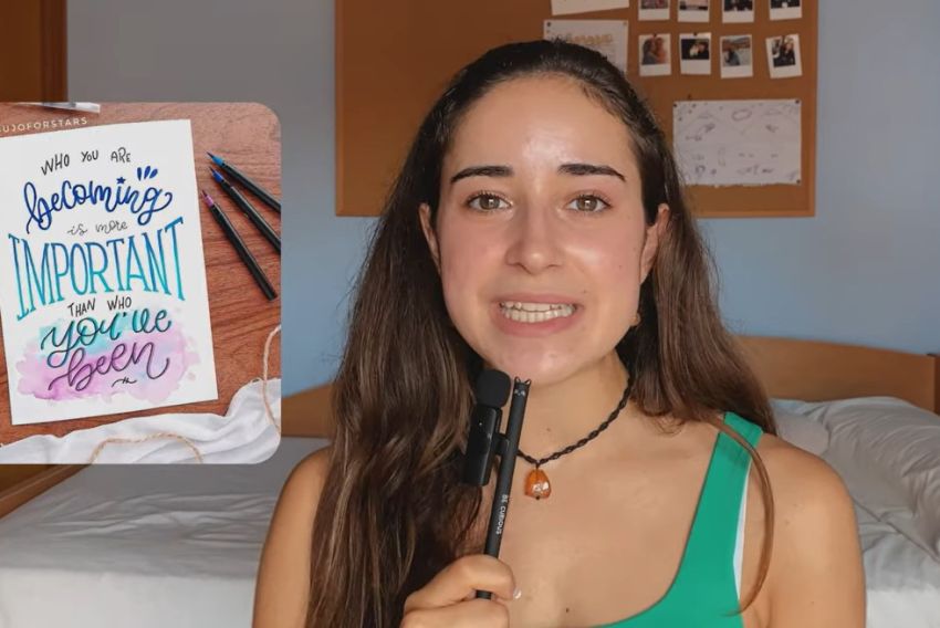 Un canal de Youtube sobre diseño, ‘lettering’ o ‘Bullet Journal’