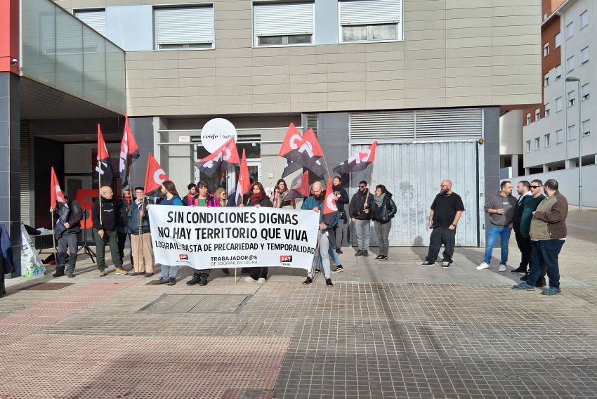 La CNT denuncia múltiples problemas sin resolver en el CCD de Renfe en Teruel