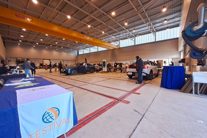 TechnoPark acoge  el mayor banco  de pruebas europeo de recarga eléctrica