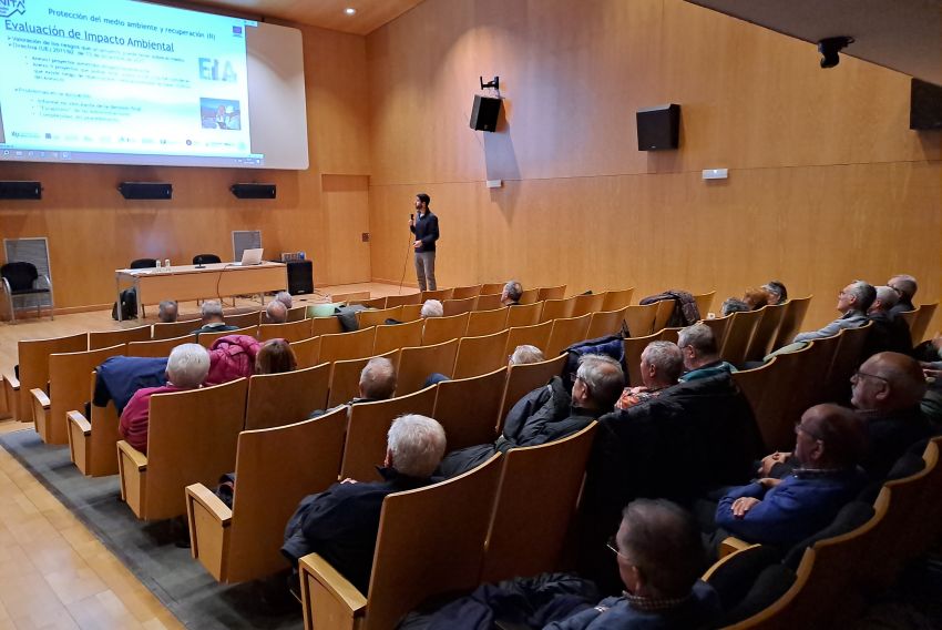 La Universidad de la Experiencia de Alcañiz aborda el Pacto Verde Europeo