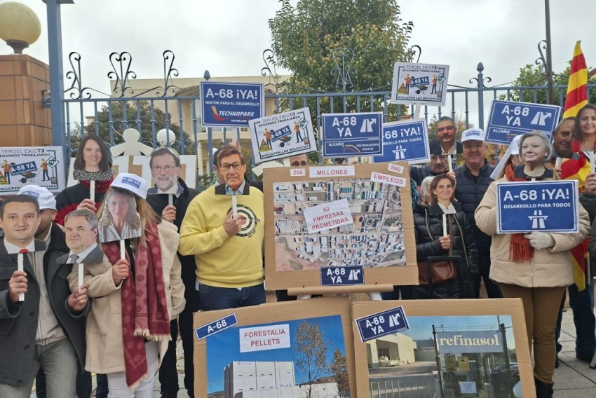 Tomás Guitarte defiende en Andorra que “la A-68 es una parte de la compensación debida por el coste que tuvo la Transición Justa”