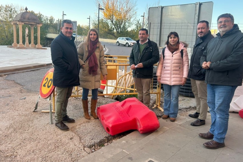 Alcañiz denuncia deficiencias, retrasos y “falta de respuesta” en las obras de las travesías
