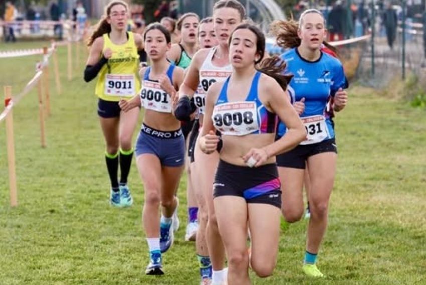 Piernas de Teruel en el XXXV Cross Villa de Pedrola