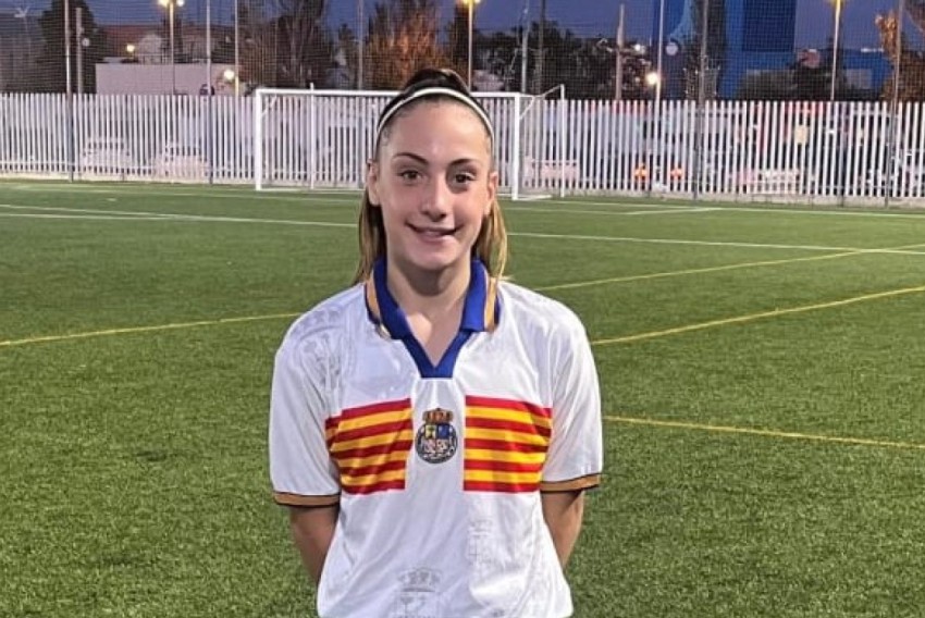 Carlota Gasión y Daniela Gómez, con las selecciones aragonesas cadete e infantil