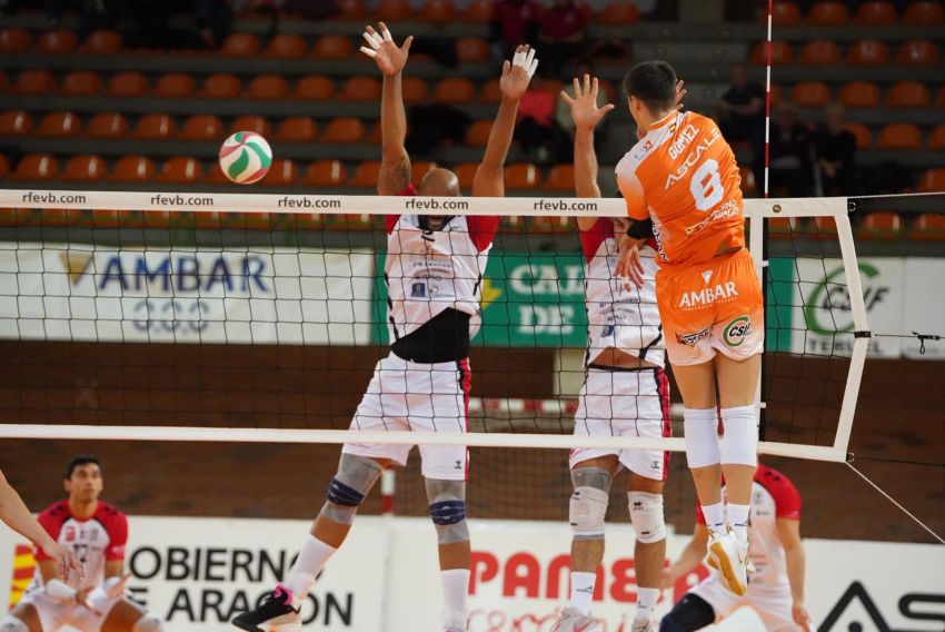 Segunda victoria seguida de Pamesa (3-1) que le afianza en play-off y le acerca a la Copa del Rey