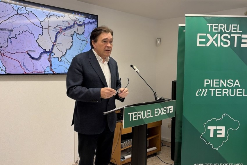 Tomás Guitarte denuncia que “el Ministerio de Transportes está paralizando voluntariamente todas las infraestructuras de la provincia de Teruel”