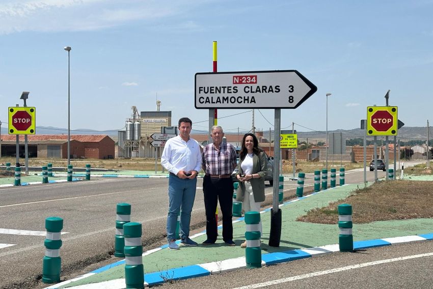 Alberto Herrero pide en el Congreso la construcción de la rotonda entre la N-211 y la N-234