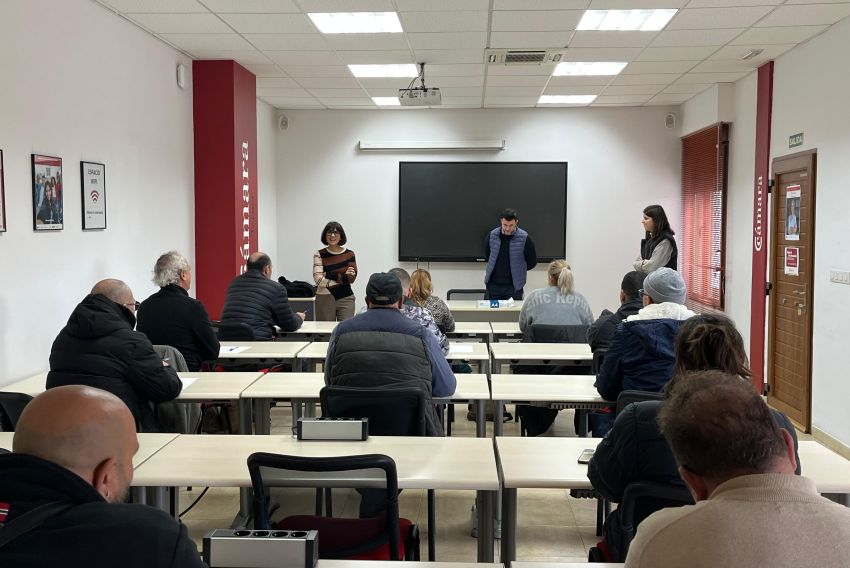 ‘Talento 45’ impulsa en Alcañiz la inserción laboral de conductores de autobús