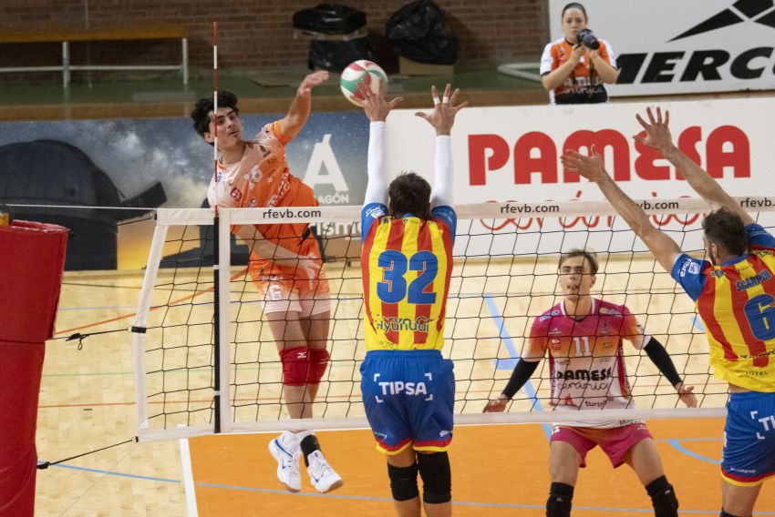 Pamesa suelta el mejor vóley de la temporada para apuntarse a la Copa del Rey