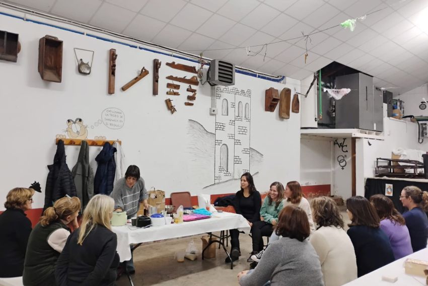 Cuatro talleres muestran el proceso  de fabricación del jabón artesanal